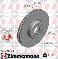 ZIMMERMANN Disc frana ZIMMERMANN 150.2915. 20 - automobilus