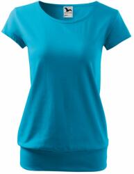MALFINI Tricou pentru femei City - Turcoaz | XL (1204416)