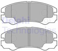 DELPHI set placute frana, frana disc DELPHI LP1552 (LP1552)