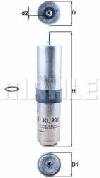 MAHLE filtru combustibil MAHLE KL 983D