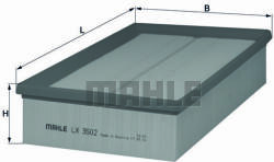 MAHLE Filtru aer MAHLE LX 3502 (LX 3502) - automobilus