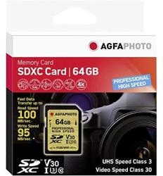 AgfaPhoto SDXC 64GB C10 10606