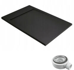 Radaway Teos F műmárvány zuhanytálca 180x80 black (HTF18080-54) (HTF18080-54)