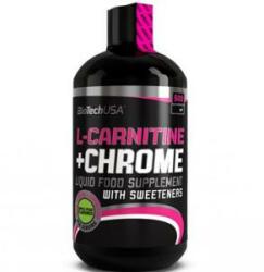 BioTechUSA L-Carnitină lichidă + Chrome 500 ml. - Portocale
