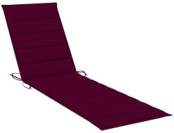 vidaXL Pernă de șezlong, roșu vin, 200x50x3 cm, textil oxford (314197)