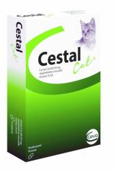  Ceva Sante Antiparazitar Intern Pisici, Cestal Cat Chew, 8 tablete
