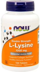 NOW Aminoacid L-lizină, 1000 mg - Now Foods L-Lysine Tablets 100 buc