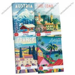  City - Herlitz Travel kockás füzet, A5/27-32 (1 db) (H_2021_09057019)