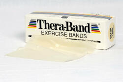 TheraBand Erősítő gumiszalag gurigában 5, 5 m, extra gyenge, beige