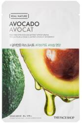 The Face Shop Real Nature Arcmaszk-Avocado (tápláló)