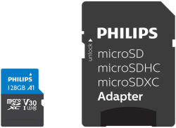 Philips microSDXC 128GB C10/UHS-I/V30 FM12MP65B/00