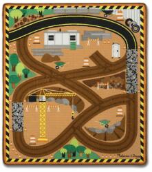 Melissa & Doug Covoras de joaca si accesorii Santierul de constructii (MD9407)