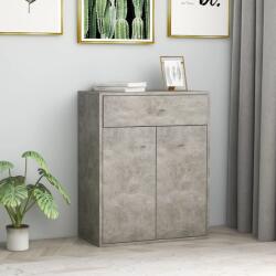 vidaXL Servantă, gri beton, 60x30x75 cm, PAL (800715) Comoda