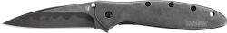 Kershaw Ken Onion LEEK Assisted Flipper Knife, Composite Plain Blade K-1660CBBW