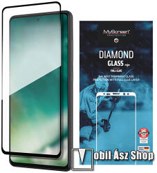 MyScreen SAMSUNG Galaxy A72 5G (SM-A726F), Galaxy A72 4G (SM-A725F), MYSCREEN üvegfólia, Full cover, 0, 33mm, 9H, Full glue, Fekete