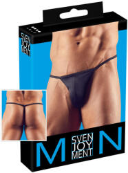 Svenjoyment Minitanga férfiaknak (fekete) - sexshopcenter