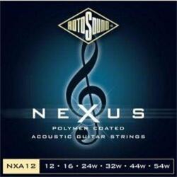 Rotosound NXA12 Akusztikus gitár húrkészlet, foszfor-bronz, polimer bevonat, 12 16 24 32 44 54 (NXA12)