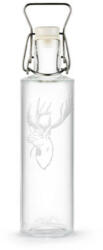  Alpesi üvegkulacs Szarvas motívummal - 6 dl (9020)