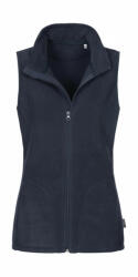 Stedman Női ujjatlan mellény Stedman Fleece Vest Women M, Blue Midnight