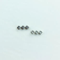 D-bijuterii Cercei argint cu zirconii C716D