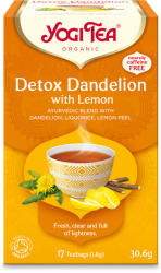 YOGI TEA Detox tisztító méregtelenítő tea citrommal és gyermekláncfűvel 17 Filter