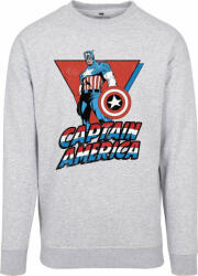 Captain America Ing Crewneck Férfi Grey XL