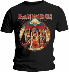 Iron Maiden Ing Powerslave Lightning Circle Unisex Black M (IMTEE70MB02)