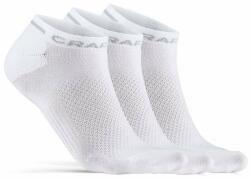 Craft Core Dry Shaftless Sock 3-Pack White 34-36 Kerékpáros zoknik