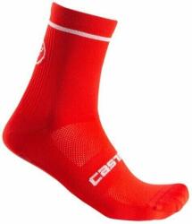 Castelli Entrata 13 Sock Red S/M Kerékpáros zoknik
