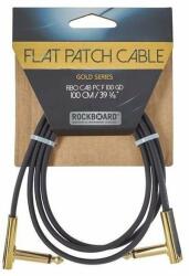 RockBoard Flat Patch Cable Gold Arany 100 cm Pipa - Pipa