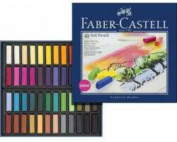 Faber-Castell Creioane Colorate Faber-Castell Pastel Soft Mini, 48 culori (FC128248)