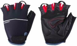 BBB Omnium Gloves Black/Red M Kesztyű kerékpározáshoz