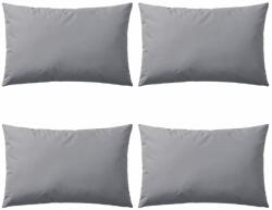 vidaXL Perne de exterior, 4 buc. , gri, 60 x 40 cm (132305)