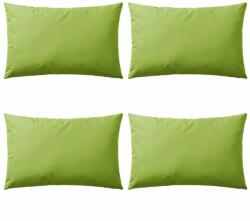 vidaXL Perne de exterior, 4 buc. , verde măr, 60 x 40 cm (132293)