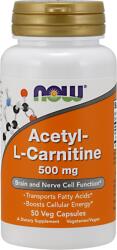 NOW Now Acetyl L-Carnitine 500 mg 50 vcaps - suplimente-sport