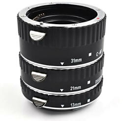 Meike közgyűrűsor 13/21/31mm fém (MK-C-AF1-A) - Canon (ADMK-C-AF-A)