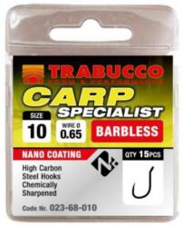 Trabucco Carp Specialist szakáll nélküli horog, méret: 16 (023-68-016)