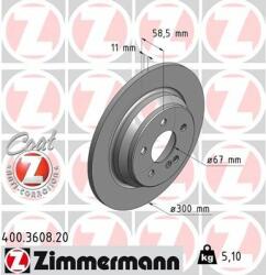 ZIMMERMANN Disc frana ZIMMERMANN COAT Z 400.3608. 20 (400.3608.20)