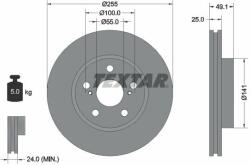 TEXTAR Disc frana TEXTAR 92077400 (92077400) - automobilus