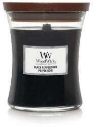 WoodWick Black Peppercorn lumânare parfumată cu fitil de lemn 275 g