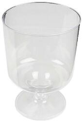  Műanyag party pohár 20-40 ml víztiszta talpas pálinkás