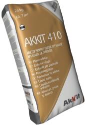Akkit Adeziv standard pentru interior Akkit 410 pentru gresie si faianta 25 kg