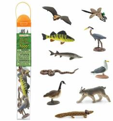 Safari Ltd Tub cu figurine din zona Marilor Lacuri (SAF100264) Figurina