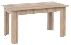 TEMPO KONDELA Étkezőasztal, sonoma tölgyfa, 140x80 cm, GENERAL NEW - shopon