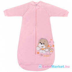 NEW BABY Baba hálózsák New Baby kutyus rózsaszín - babamarket