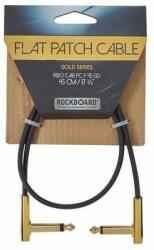 RockBoard Flat Patch Cable Gold Arany 45 cm Pipa - Pipa - arkadiahangszer