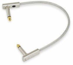 RockBoard Flat Patch Cable SAPPHIRE Ezüst 20 cm Pipa - Pipa