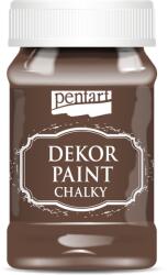 PENTART Dekor élénk krétafesték PENTART 100ml gesztenyebarna (38795)