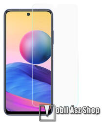 Képernyővédő fólia - Ultra Clear - 1db, törlőkendővel, A képernyő sík részét védi - Xiaomi Redmi Note 10 5G / Redmi Note 10T 5G / Poco M3 Pro 5G