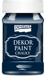 PENTART Dekor élénk krétafesték PENTART 100ml tengerészkék